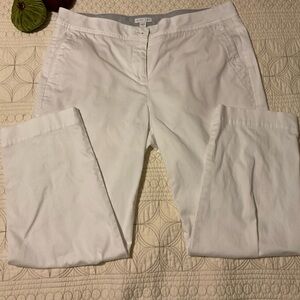 J. Jill White Live In Chino Pants
